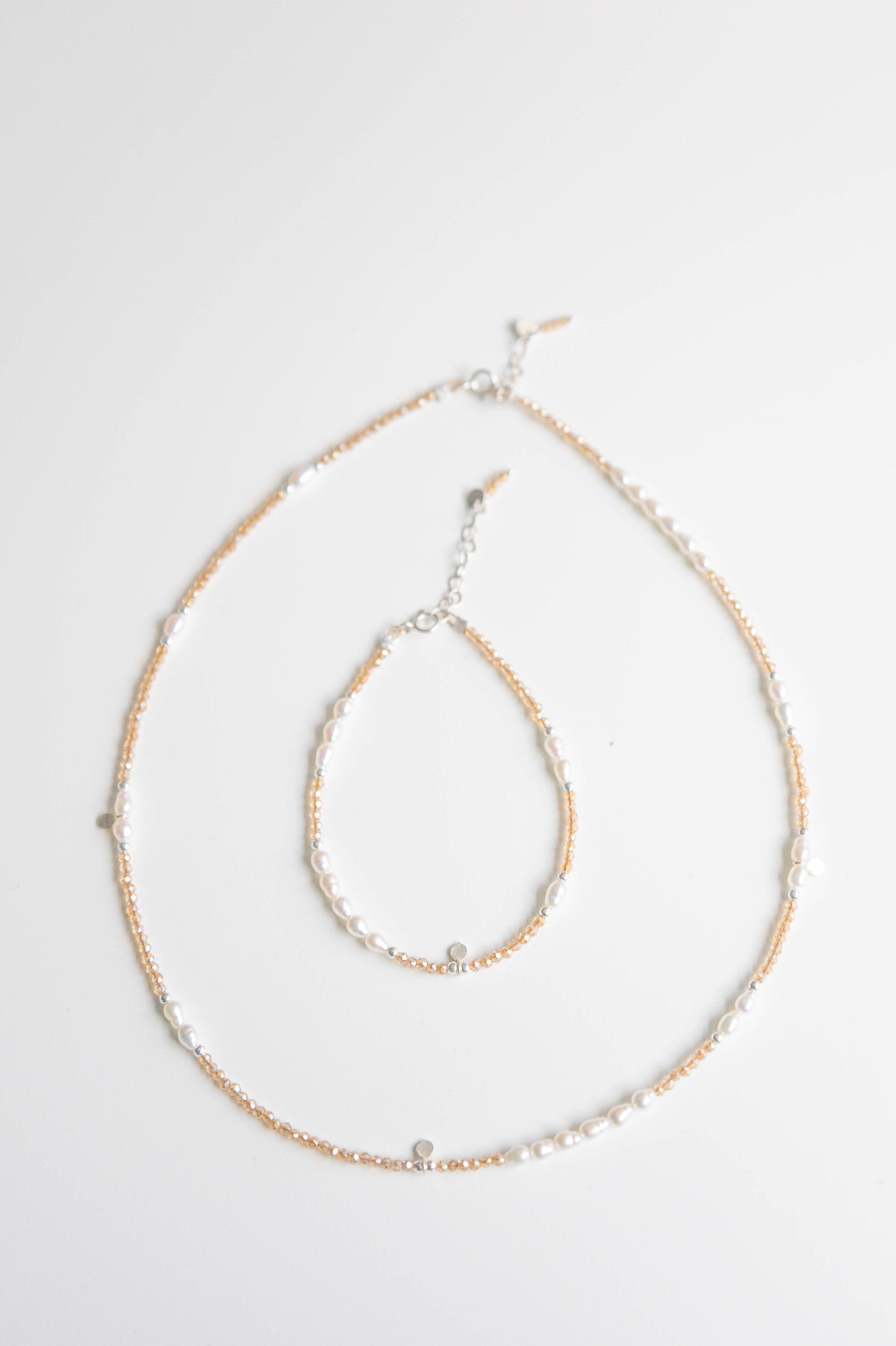 Heiress Set - Amber - Sterling Silver