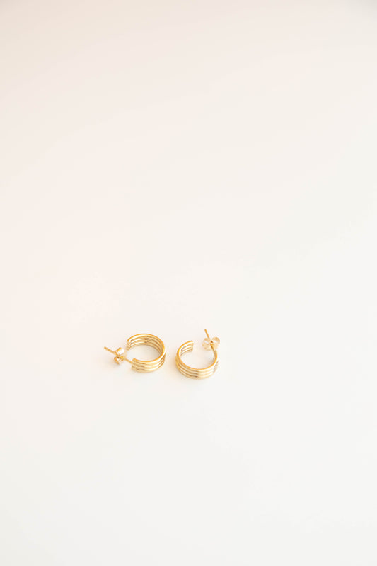 Socialite Hoop - 14k Gold Filled