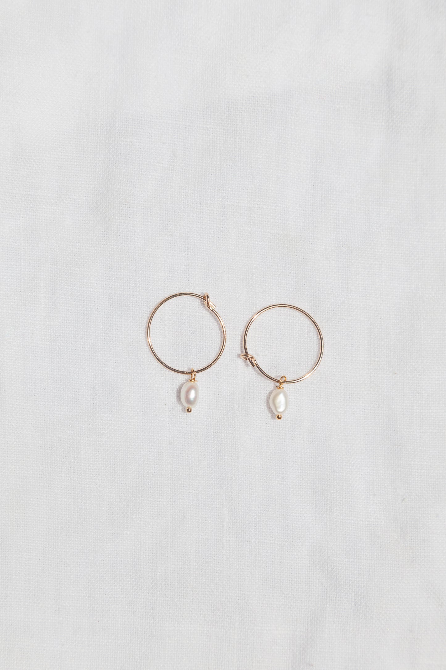 Emelia classic hoop - 14k Gold Filled