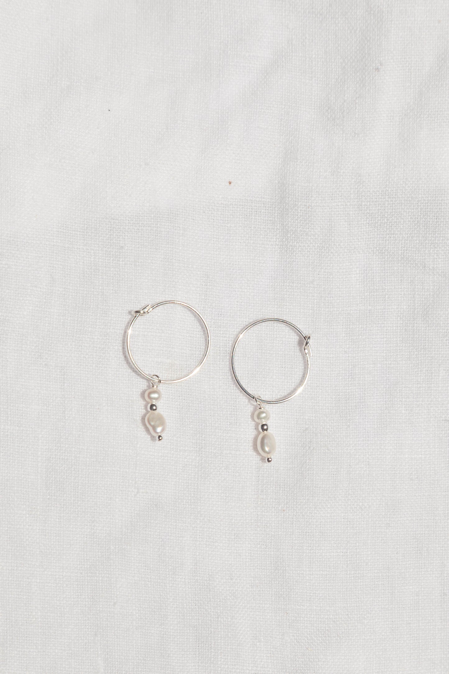 Ellamay classic hoop - Sterling Silver