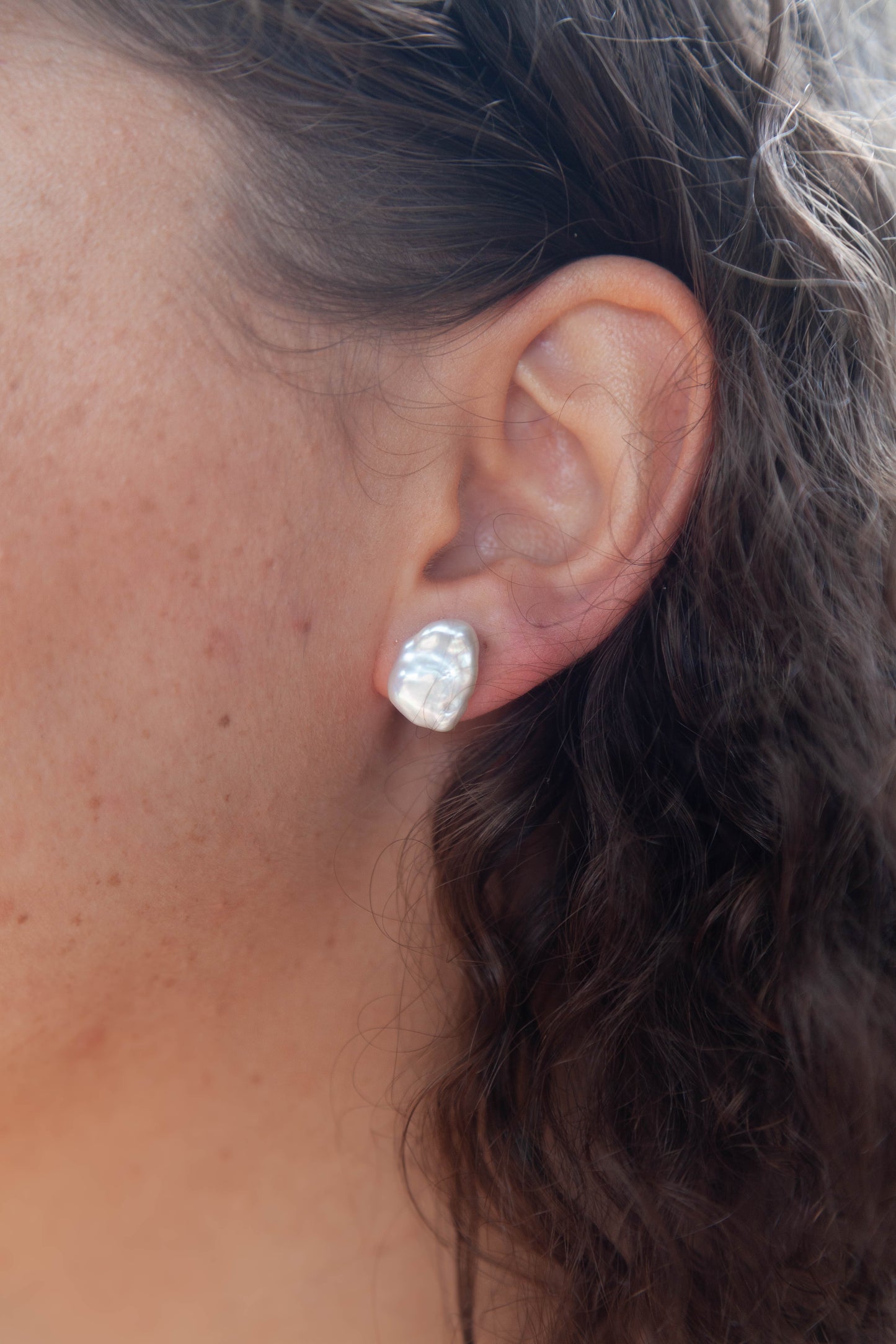 Azure Studs - from the Mutiara Collection