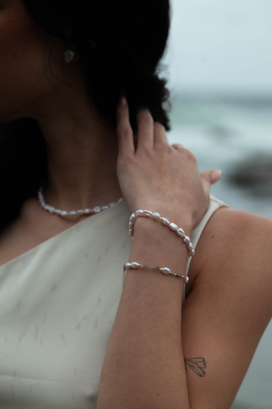 Ondine Set - Silver - from the Mutiara Collection