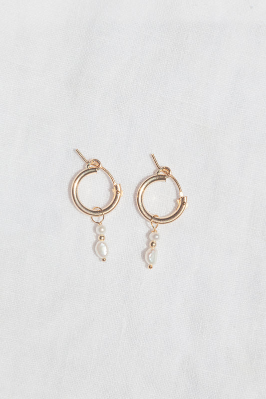 Chloe deluxe hoop - 14k Gold Filled