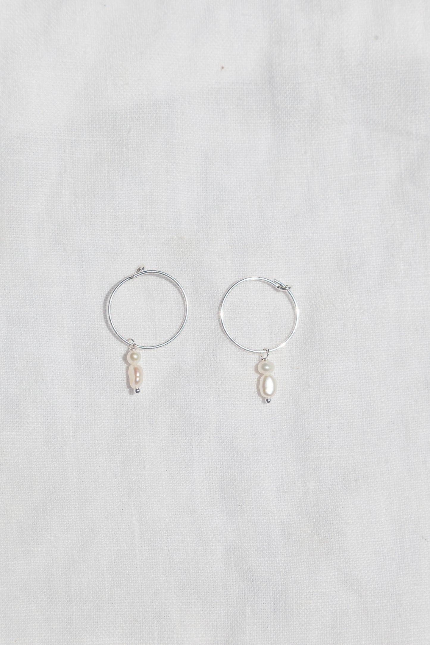 Annalise classic hoop - Sterling Silver