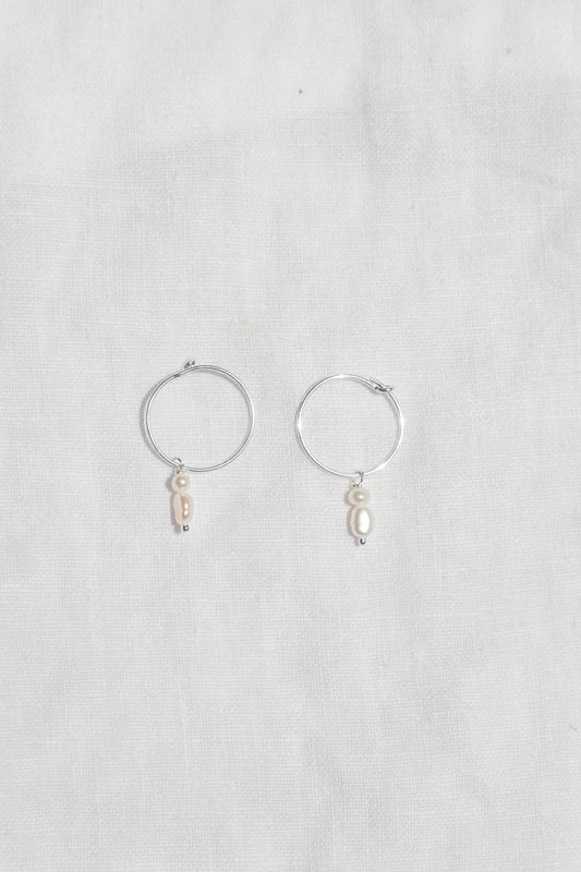 Annalise classic hoop - Sterling Silver