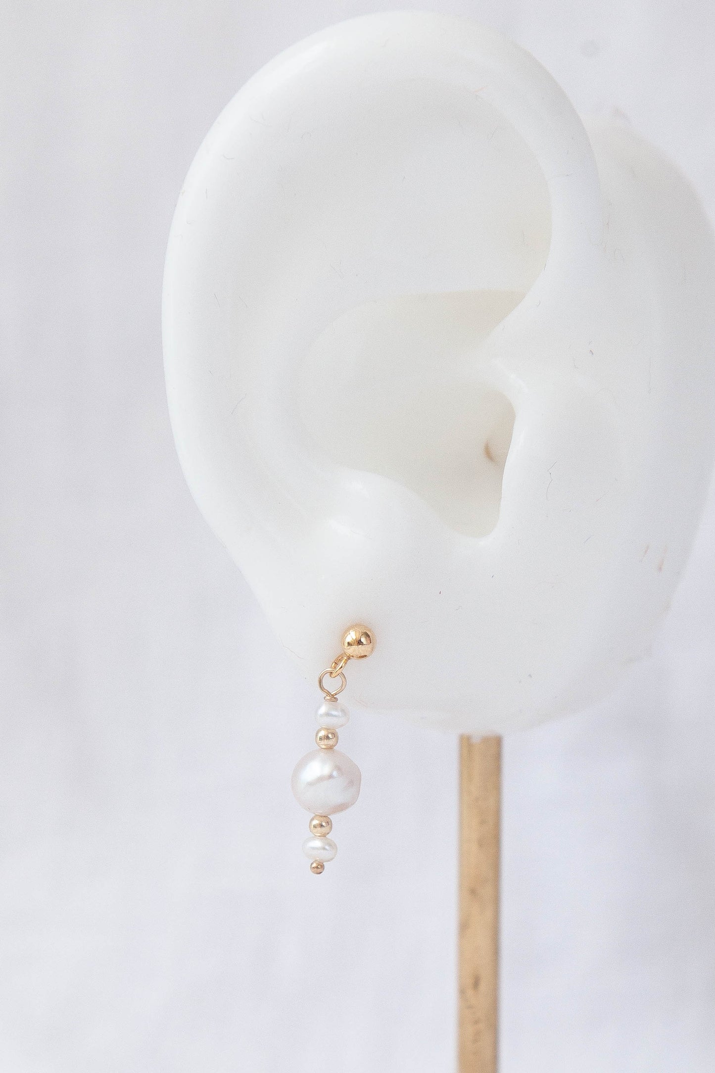 Verity Freshwater Pearl Drop - 14k Gold Filled