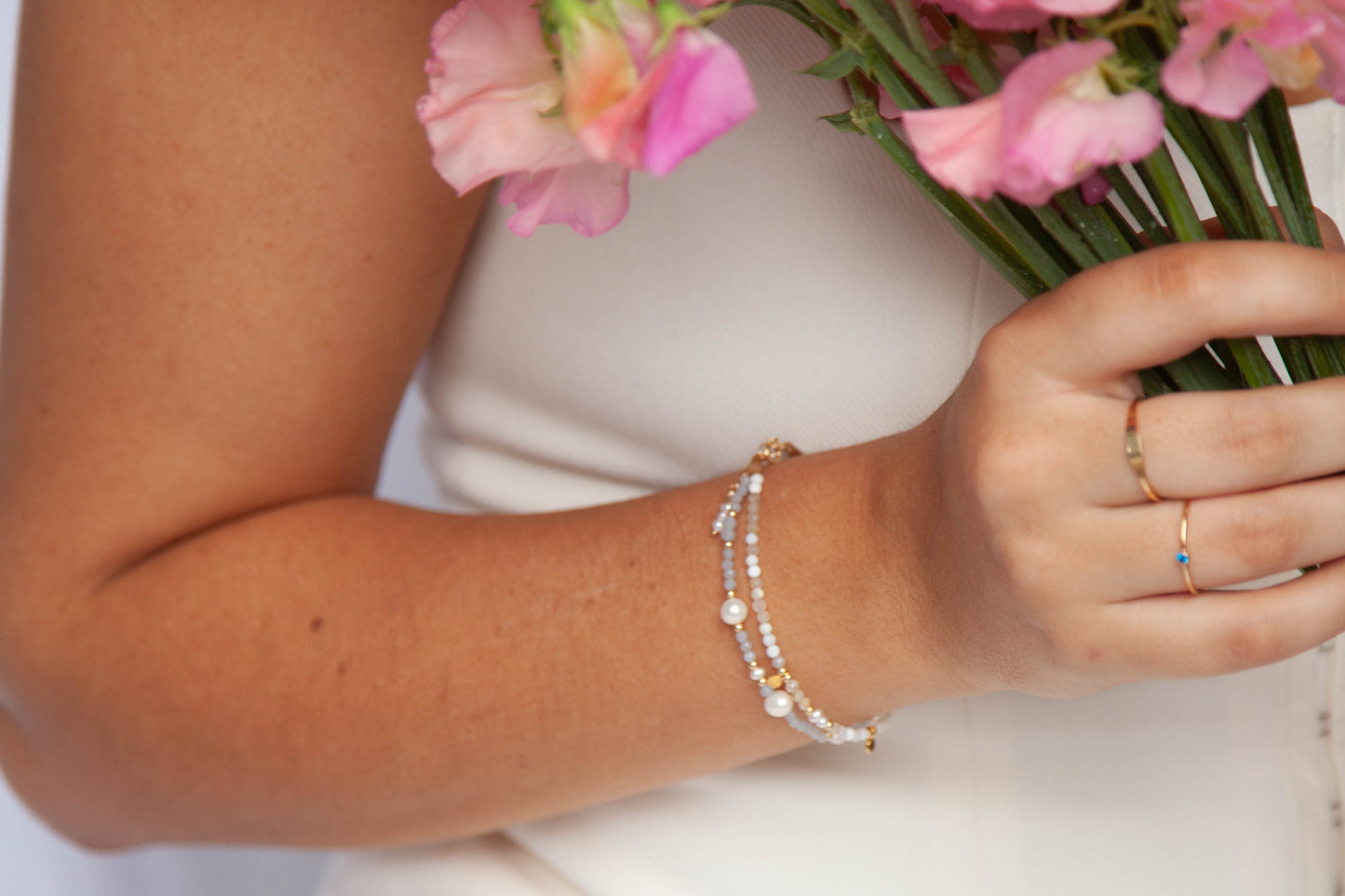 Brylee Bracelet Stack - 14k Gold Filled