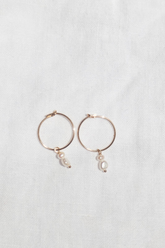 Annalise classic hoop - 14k Gold Filled