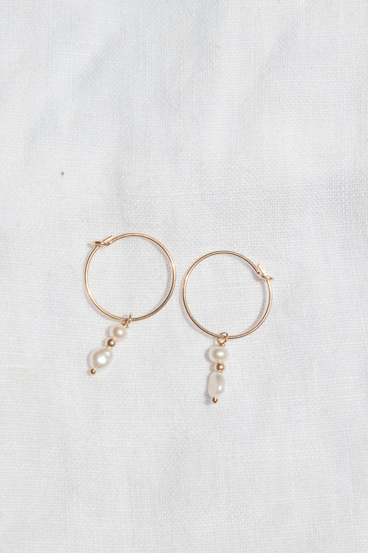 Ellamay classic hoop - 14k Gold Filled