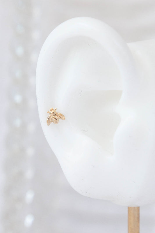 Bumble Bee Studs - 14k Gold Filled