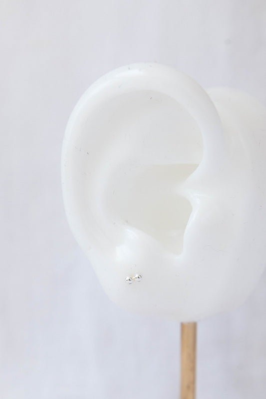 Dua Studs - Sterling Silver