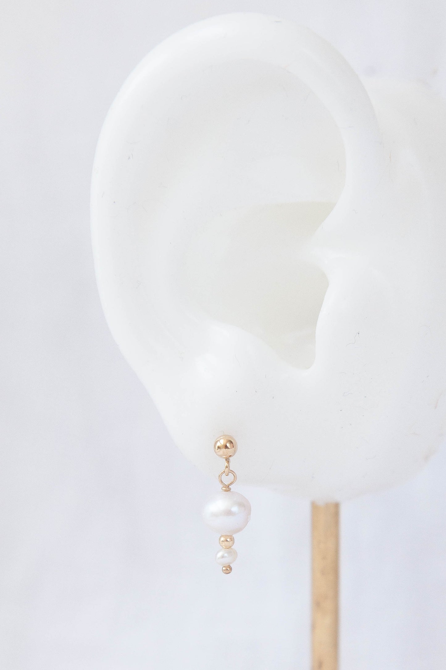 Emily Freshwater Pearl Drop - 14k Gold Filled