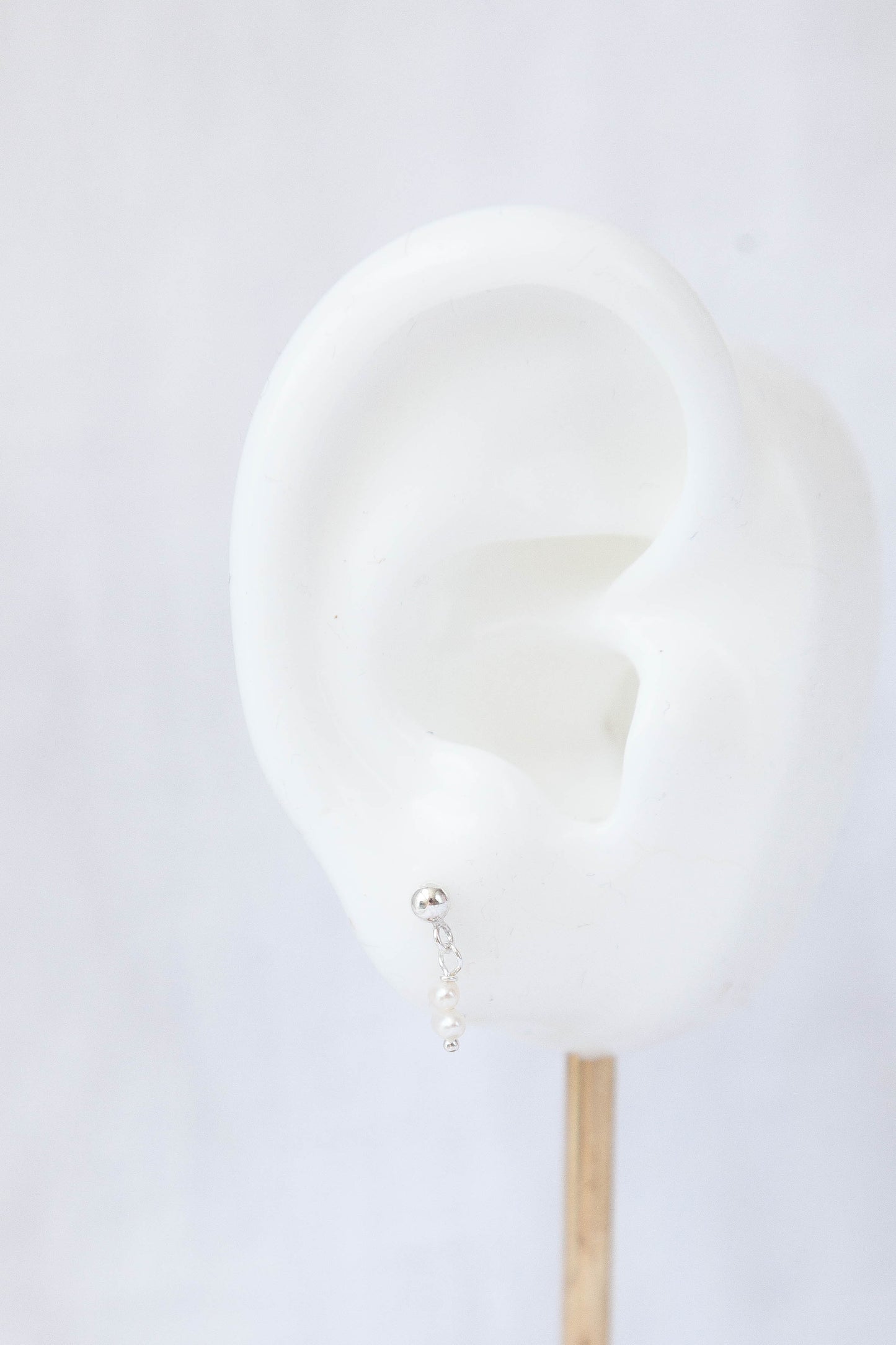 Evie Freshwater Pearl Drop - Sterling Silver