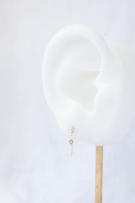 Kiara Freshwater Pearl Drop - Sterling Silver