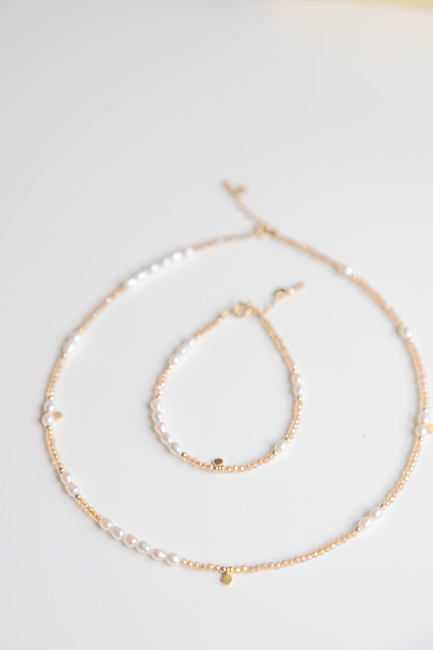 Heiress Set - Amber - 14k Gold Filled