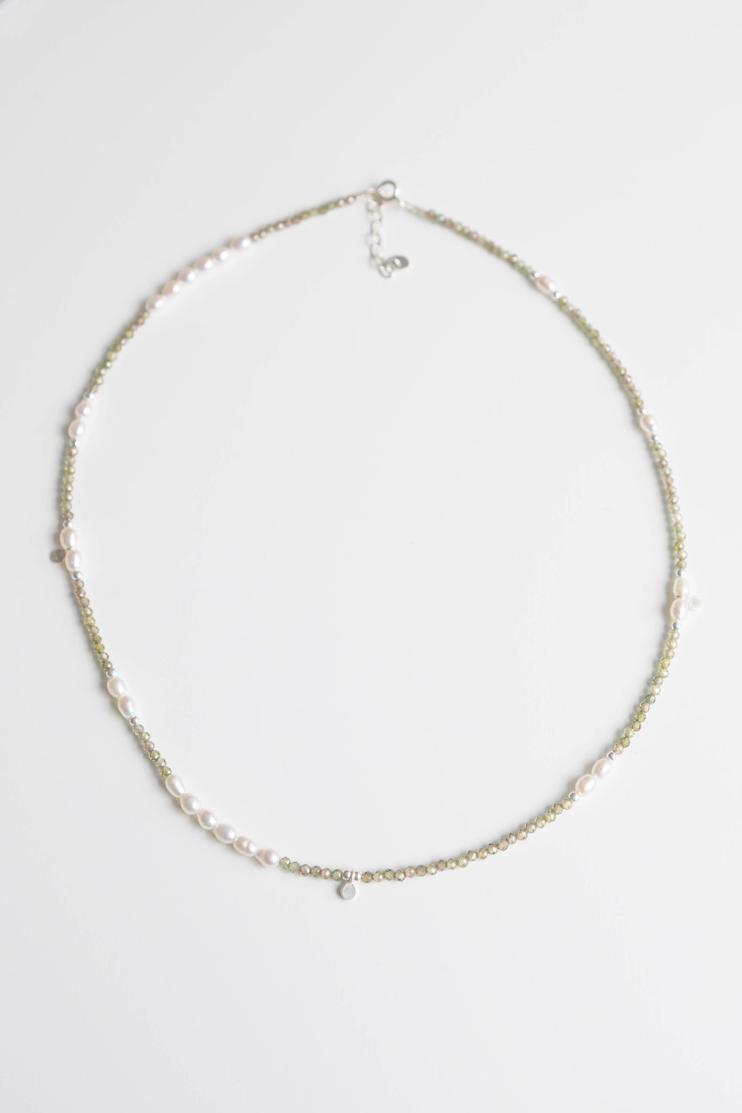 Heiress Set - Green - Sterling Silver