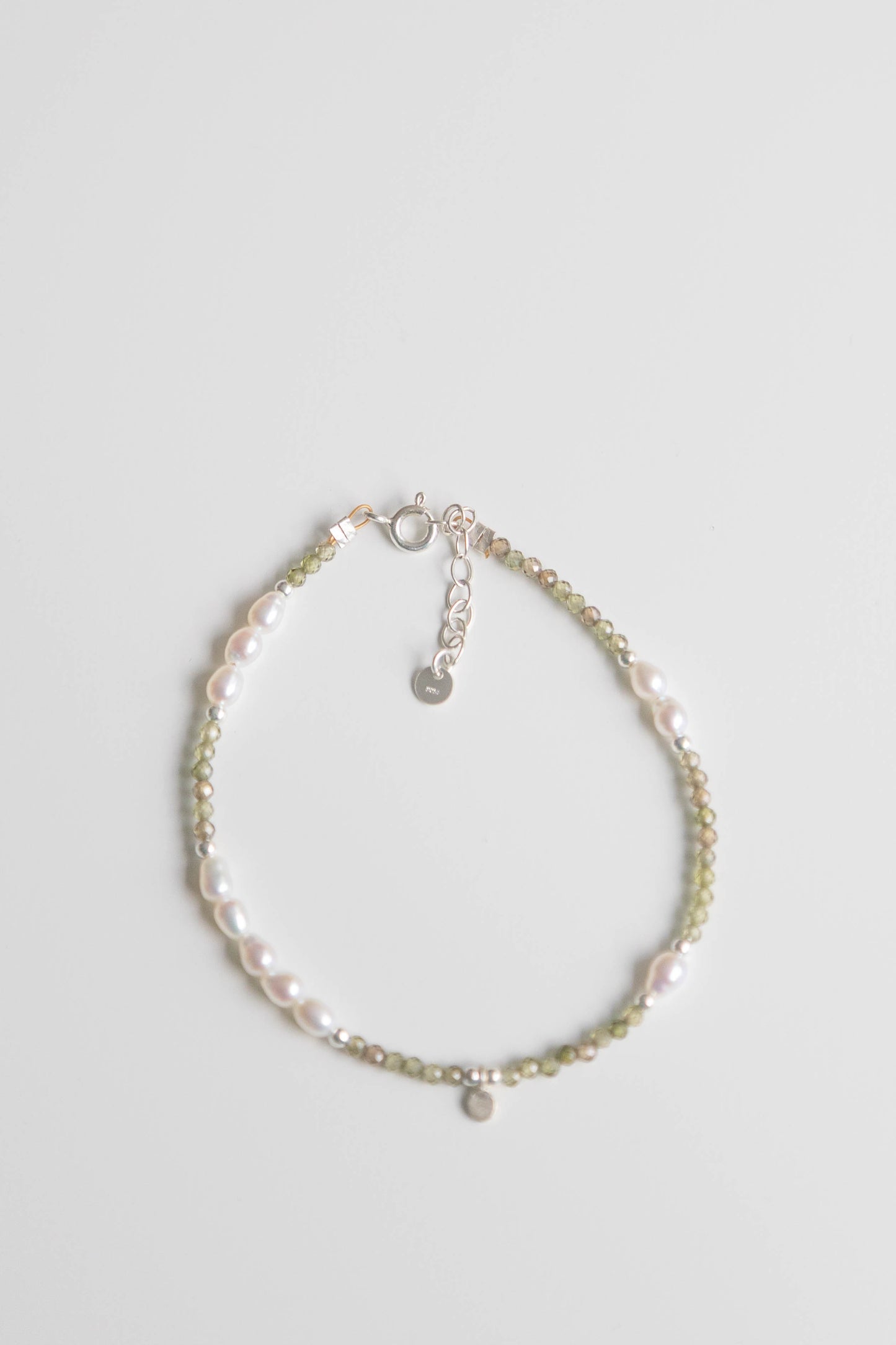 Heiress Set - Green - Sterling Silver