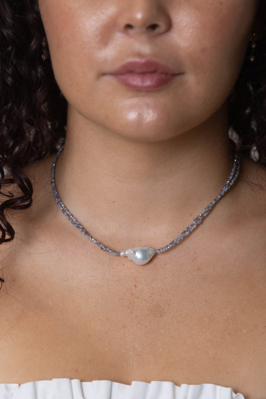 Baroque Pearl Double Strand Necklace