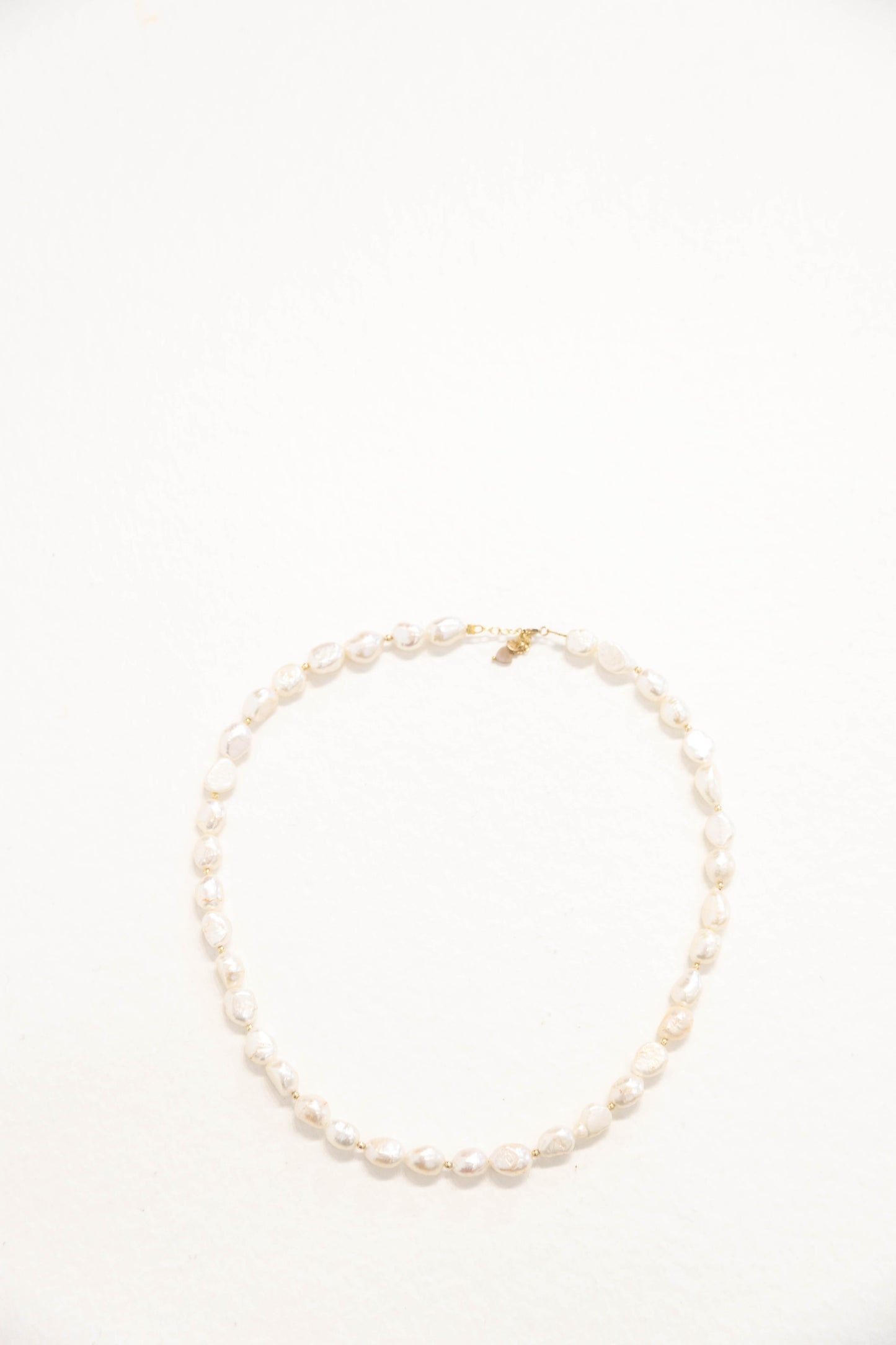 Solara freshwater pearl necklace and bracelet