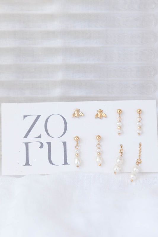 Gold filled ear stack 0.3