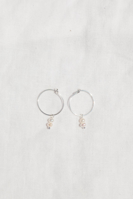 Rosie classic hoop - Sterling Silver