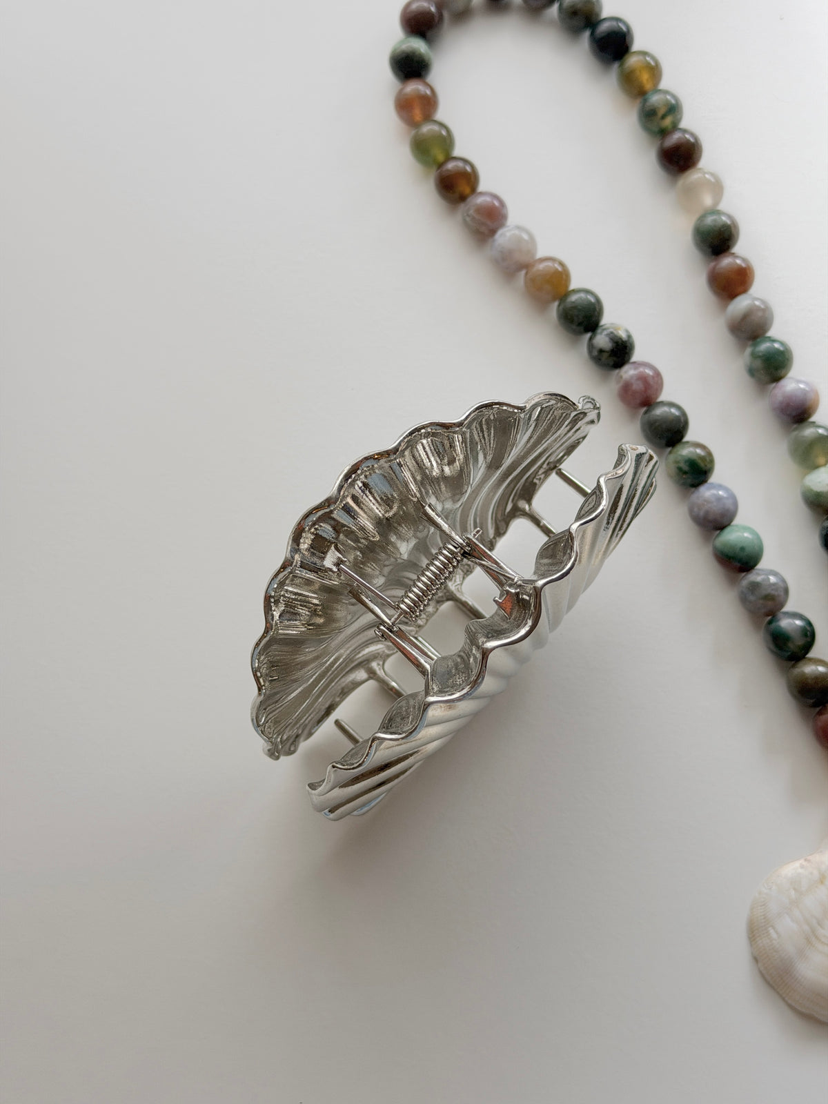 Lumi Hair Clip Silver