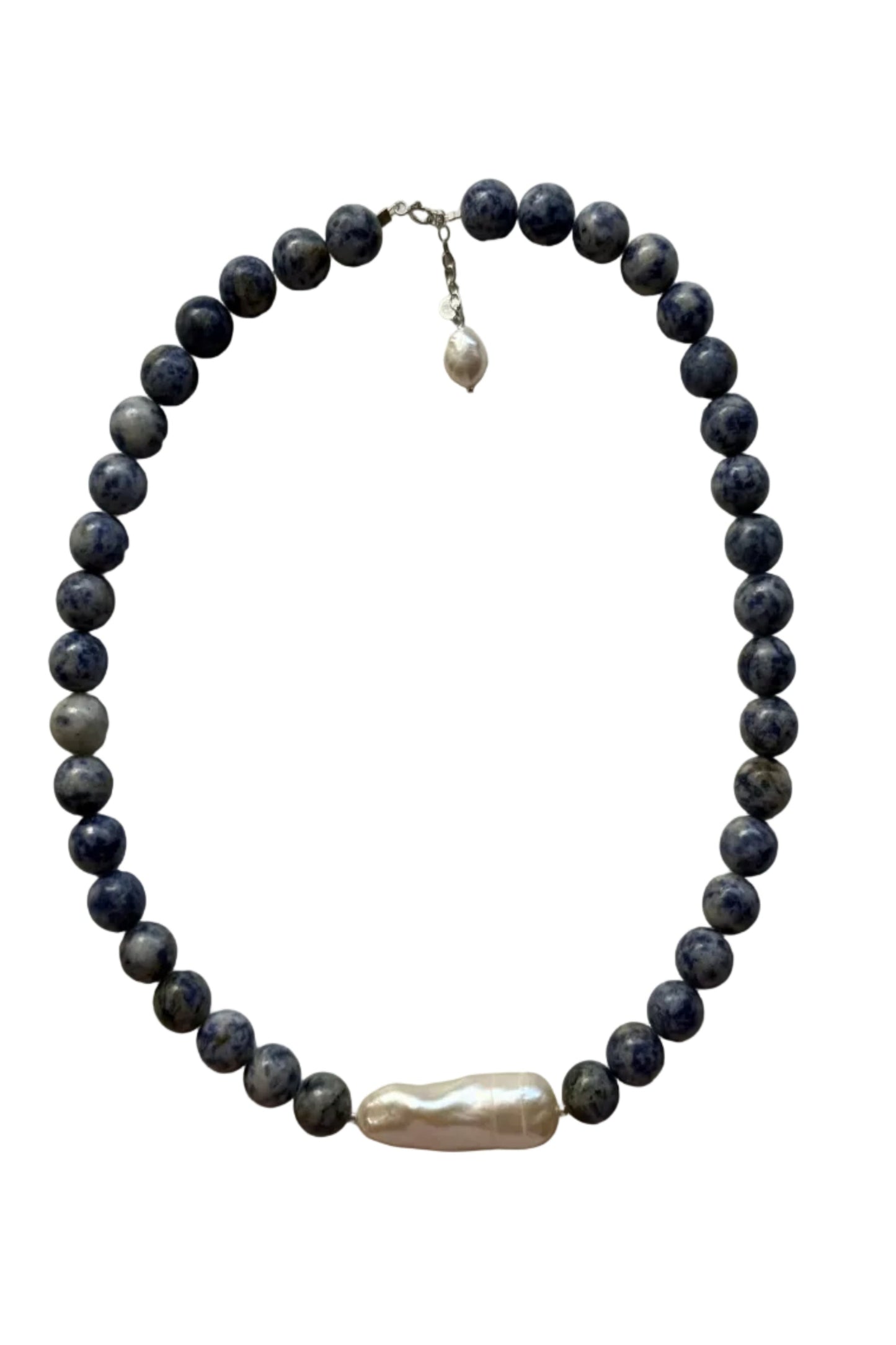 River Chunky Necklace - Sodalite