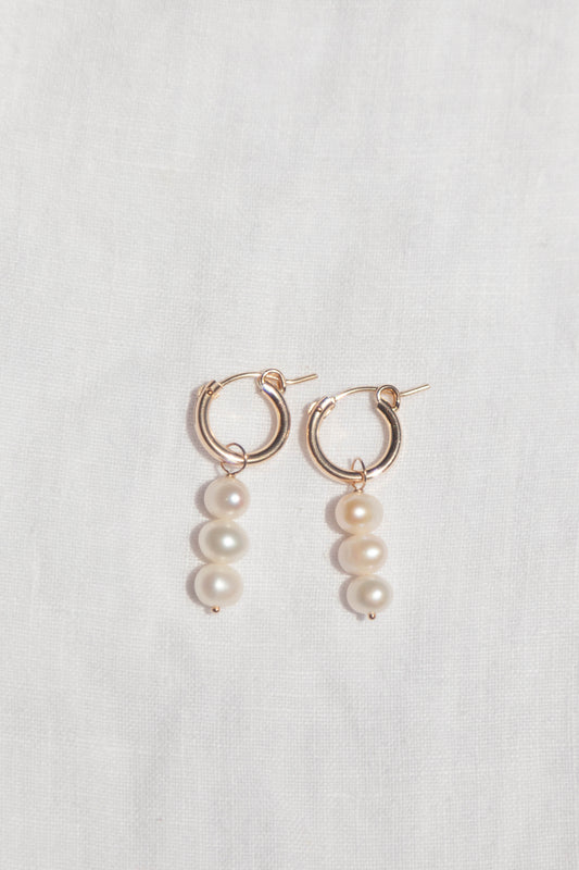 Hart deluxe hoop - 14k Gold Filled