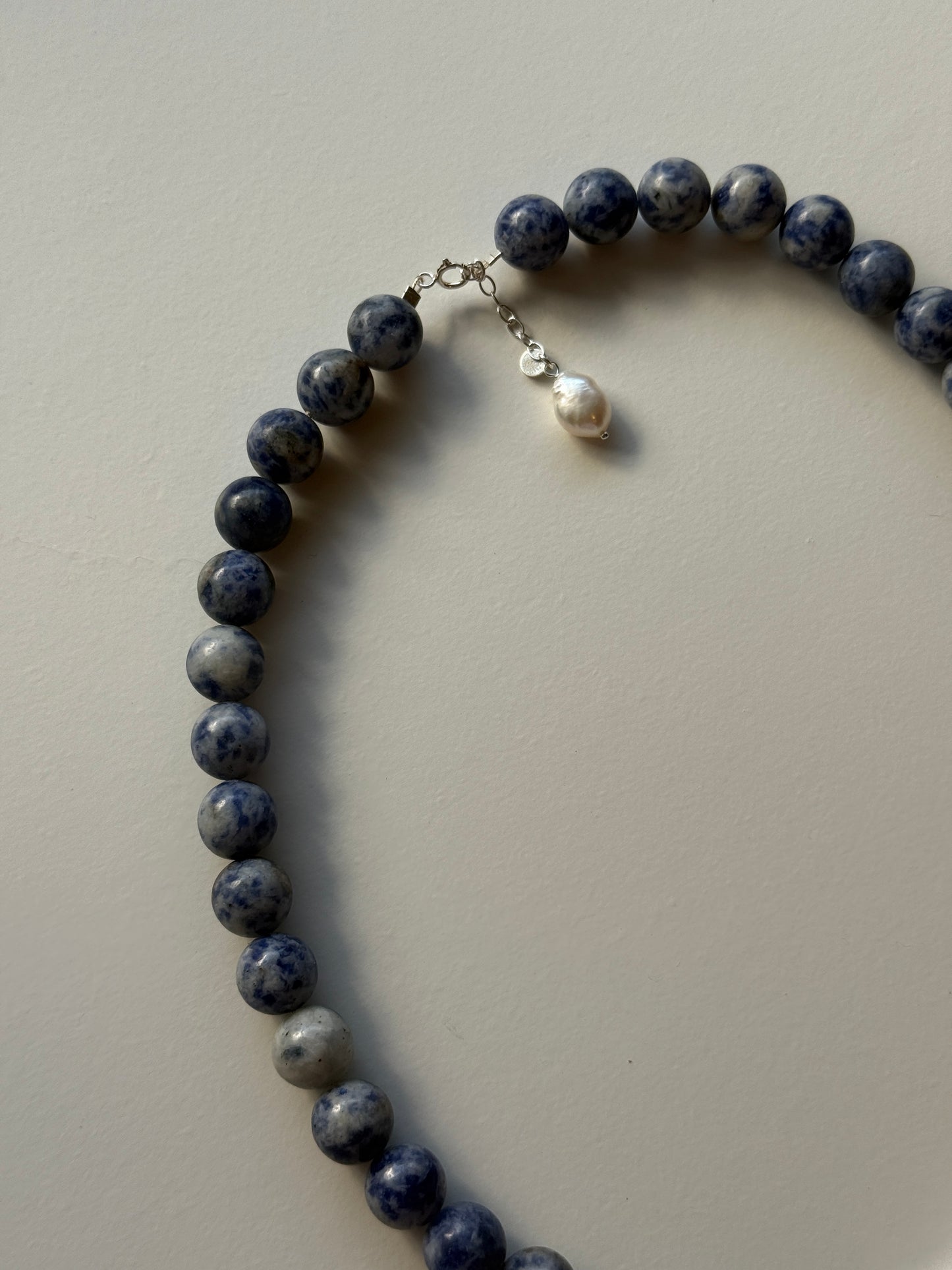 River Chunky Necklace - Sodalite