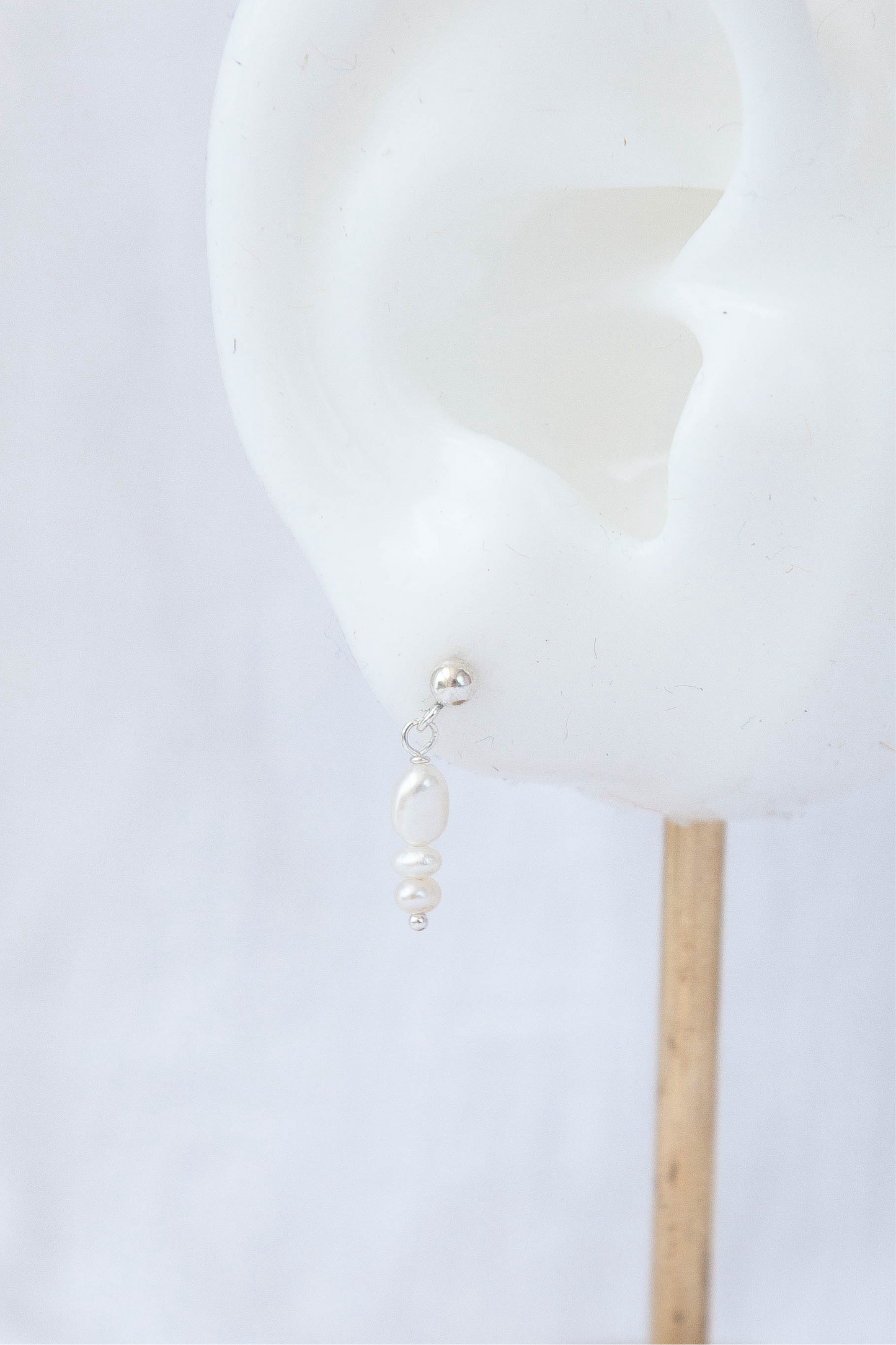 Billie Freshwater Pearl Drop - Sterling Silver