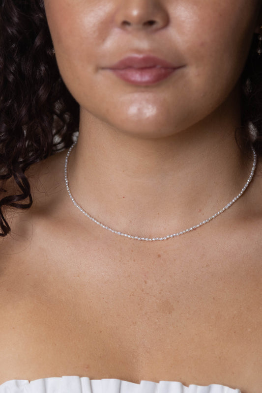 Love Pearl Set - Silver