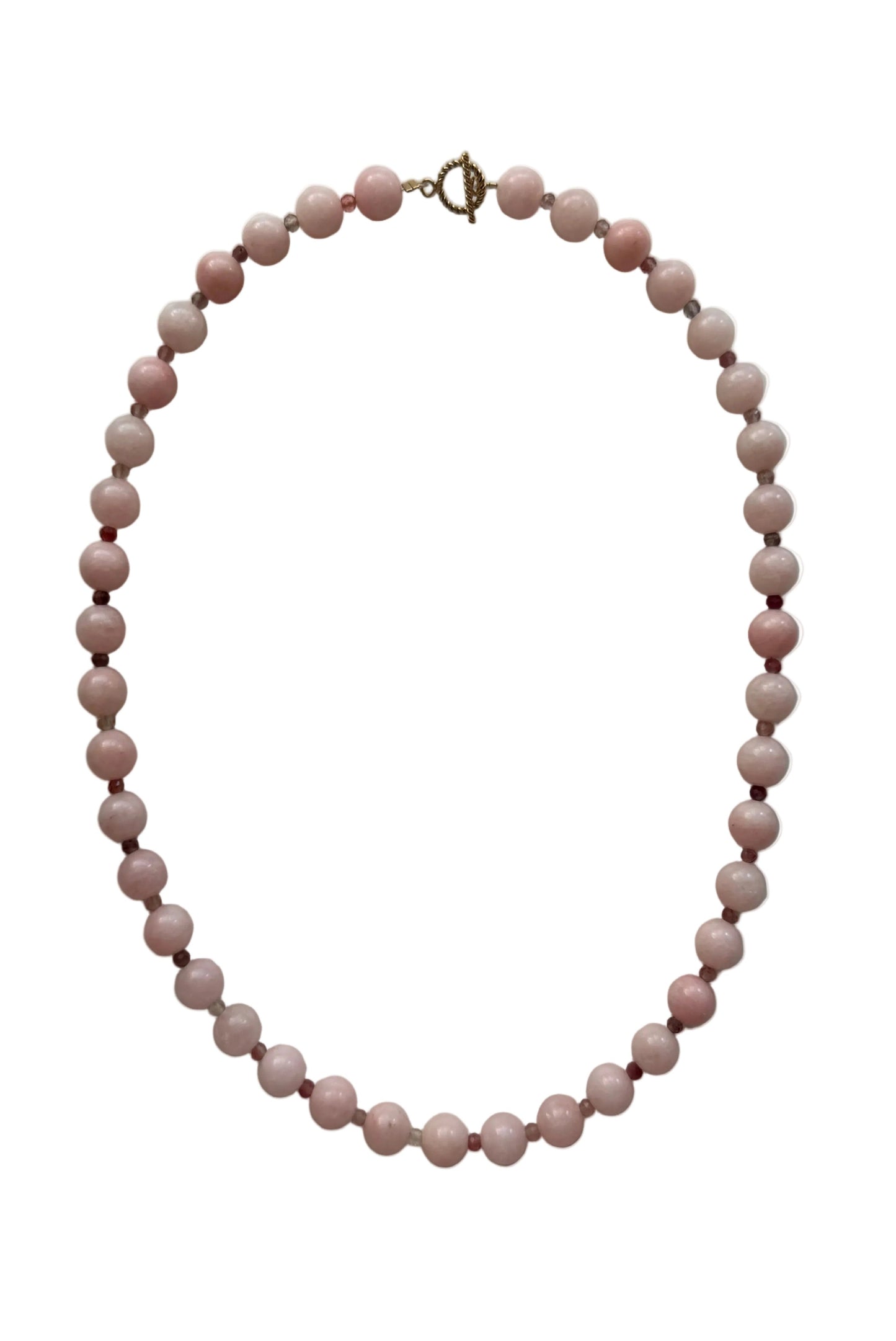 Sora Necklace - Pink Quartz