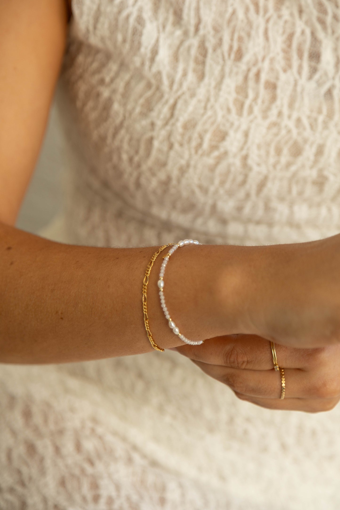 Heiress Set - White - 14k Gold Filled