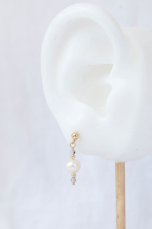 Kya Freshwater Pearl Drop - 14k Gold Filled