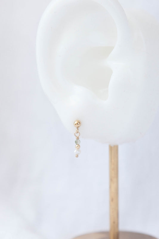 Elena Freshwater Pearl Drop - 14k Gold Filled
